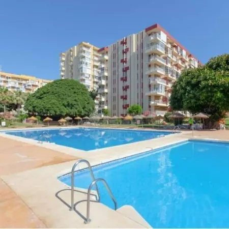 Malabiz Piscina Terraza Con Vistas Y Playa Lägenhet Benalmádena